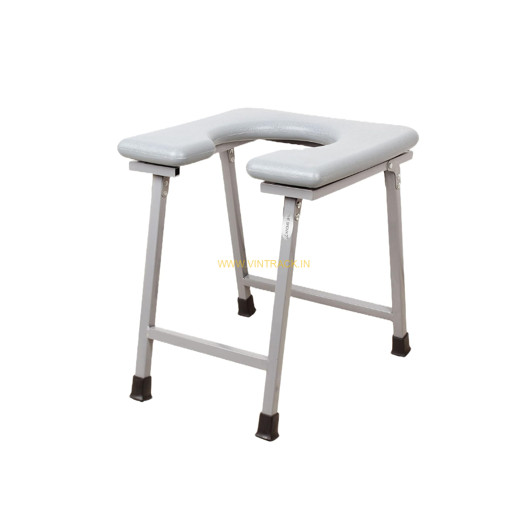 Camping Portable Toilet Seat | Foldable Outdoor Toilet Chair with Strong Frame & Comfortable Seat | Lightweight, Easy-to-Carry Travel Toilet for Camping, Hiking & Emergencies