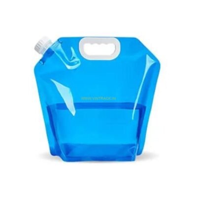 Folding 10L PE Drinking Water Bag – Portable Hydration Bag for Camping, Trekking & Outdoor Use