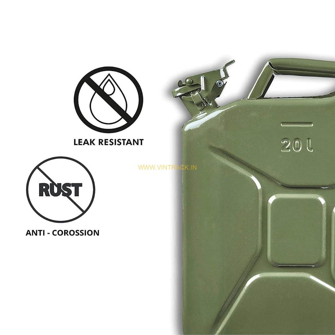Jerry Can Gasoline & Oil Container 20L for Bike & Car | Durable Leak-Proof Fuel Storage Can - Image 3