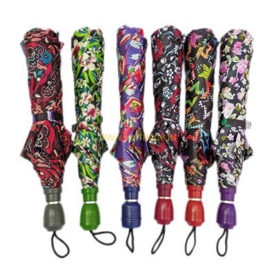Compact Folding Umbrella | Portable Travel Umbrella with Windproof & Water-Resistant Design