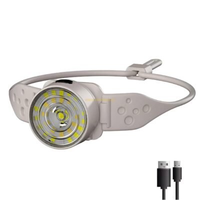 Silicone Multi-Light LED Super Bright Headlight PS242 | Rechargeable Waterproof Headlamp for Camping, Hiking, Cycling & Outdoor Adventures