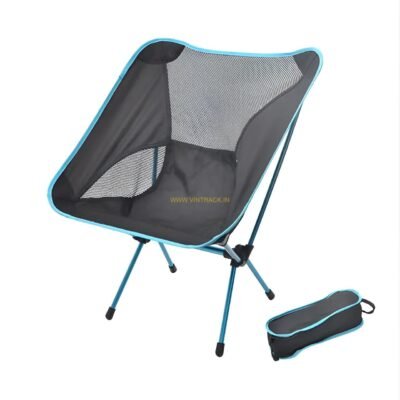 Lightweight Comfortable Outdoor Folding Camping Chair PS119 | 800g Portable Chair with 135kg Weight Capacity for Hiking, Travel, Fishing & Picnic