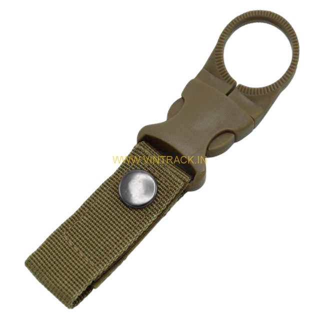 Water Bottle Ring Holder Keychain Belt PS235 | Portable Outdoor Holder for Hiking, Camping, Travel & Everyday Use