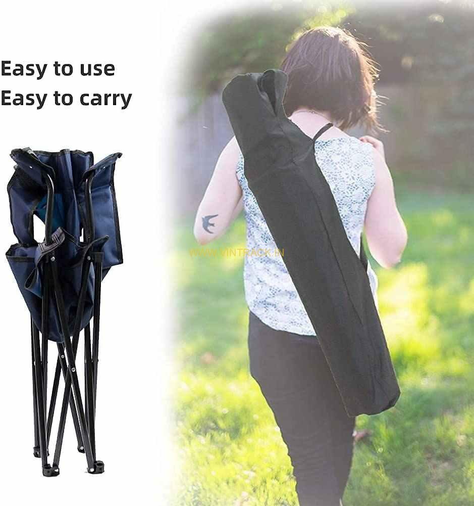 Camping Chair PS150 – Lightweight Foldable Aluminum Outdoor Chair for Camping, Hiking, Fishing & Travel - Image 3