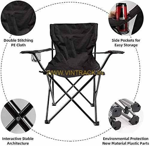 Camping Chair PS150 – Lightweight Foldable Aluminum Outdoor Chair for Camping, Hiking, Fishing & Travel - Image 4