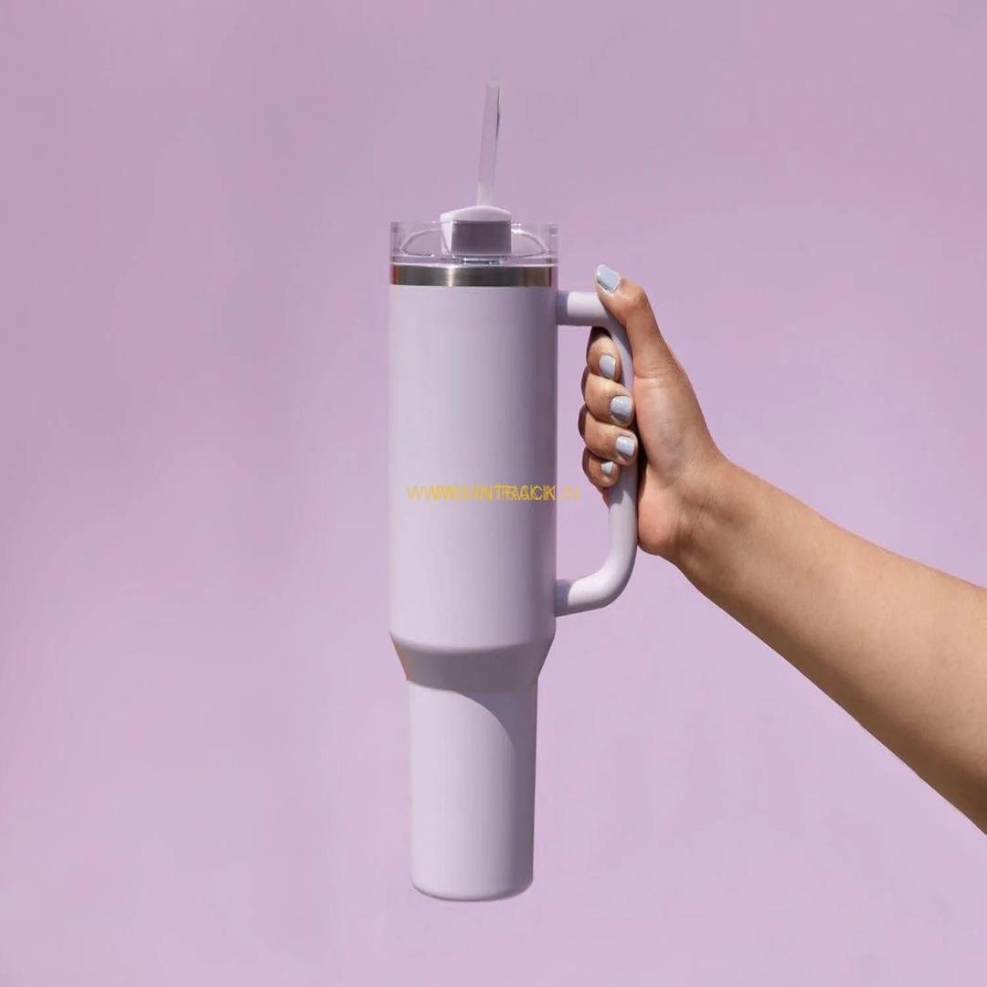 Tumbler with Lid and Straw 1200ml | Hot & Cold Double-Insulated Sipper Mug | Leak-Proof Travel Cup - Image 5