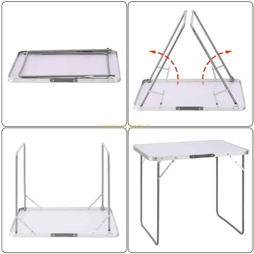Portable Outdoor Camping Table Big PS44 | Large Foldable Picnic Table for Travel, Hiking, Fishing & Camping Use - Image 7