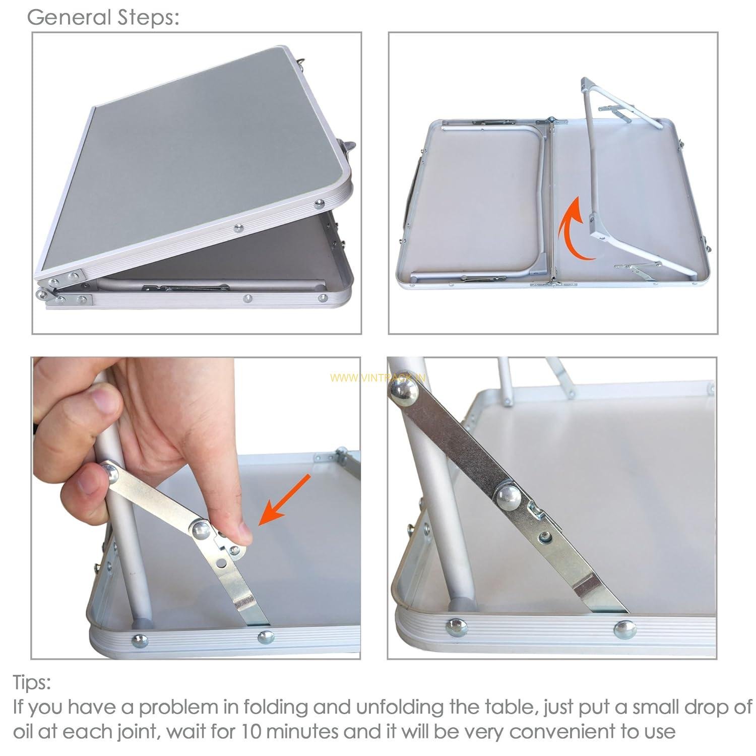 Portable Outdoor Camping Table Small PS-43 – Compact, Lightweight & Durable for Hiking, Picnic, and Travel - Image 7