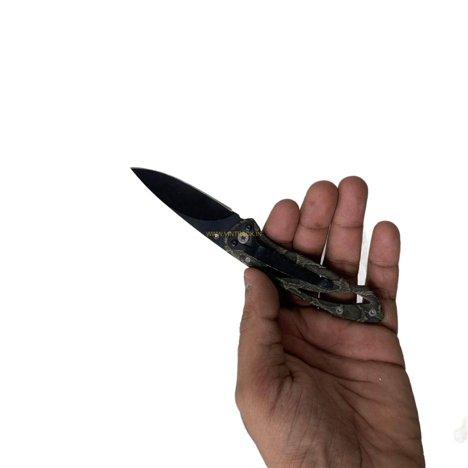 Foldable Pocket Knife PS103 – Compact Multi-Purpose Outdoor Knife for Camping, Hiking & Everyday Carry - Image 3