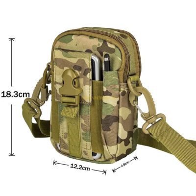 Tactical Waist Belt Bag Universal Outdoor EDC Military Holster Wallet Pouch Phone Waist Belt Bag
