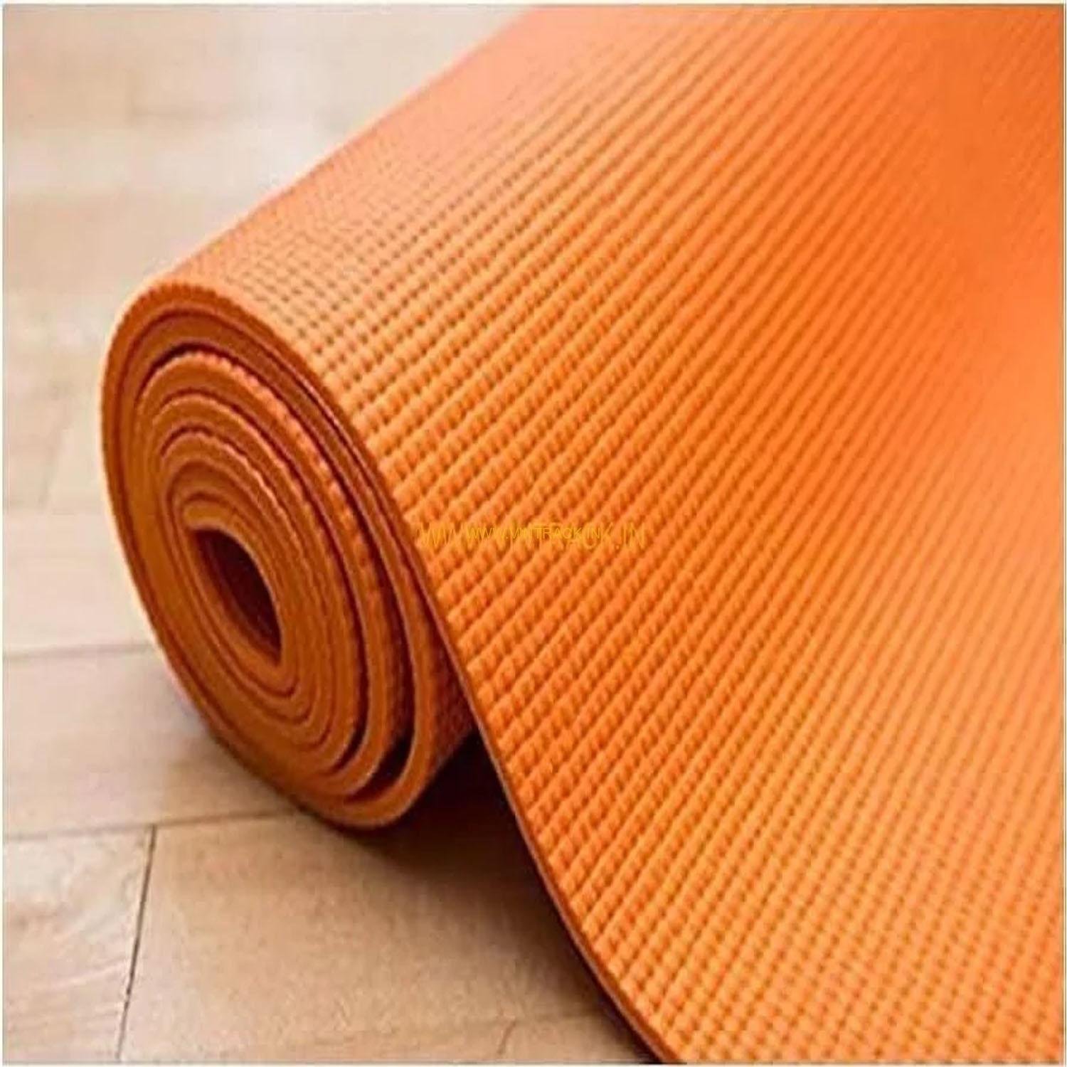 Yoga Mat for Gym Workout and Yoga Exercise Large Size 4 mm thickness, Anti-Slip Yoga Mat for Men & Women Fitness - Image 2
