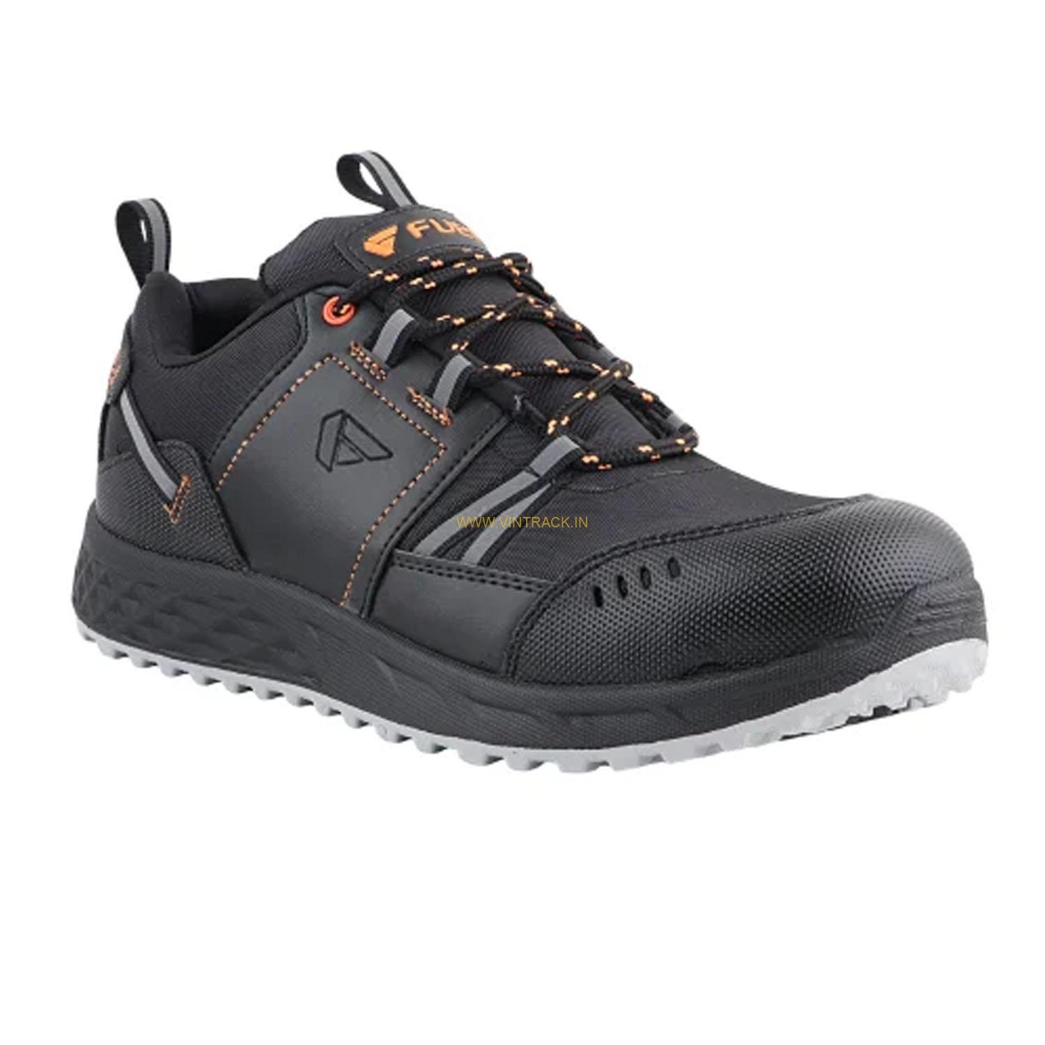 Men’s Safety Shoes – Industrial Work Shoes with Synthetic Upper & PVC Double Density Sole | Coated Polyester Fabric for Heavy-Duty Protection - Image 4