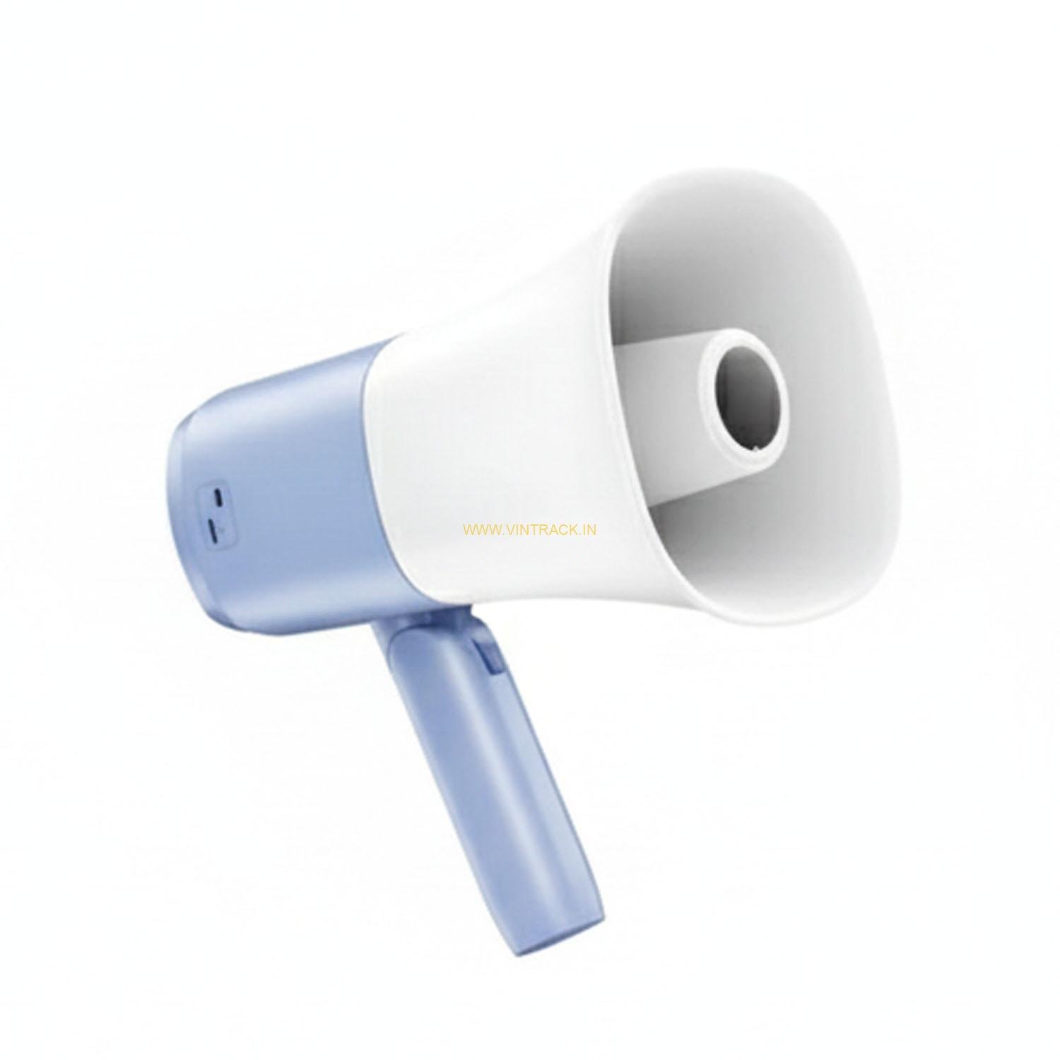 Megaphone Speaker Portable Horn Recorder Player Bluetooth PA System Voice Assistance Multiple Sirens ABS Plastic - 1 Pc - Image 3