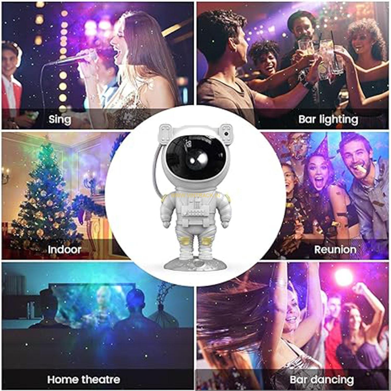 Astronaut Galaxy projector with remote control 360° Adjustable Timer Astronaut Nebula Night Light for Bedroom, Gaming Room, Home and Party - Image 5