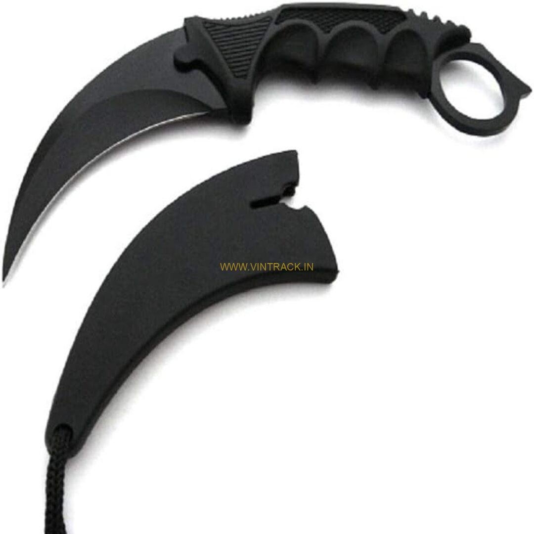 Knife with Cover – Sharp, Durable Blade with Protective Sheath for Safe Storage and Easy Carrying - Image 3