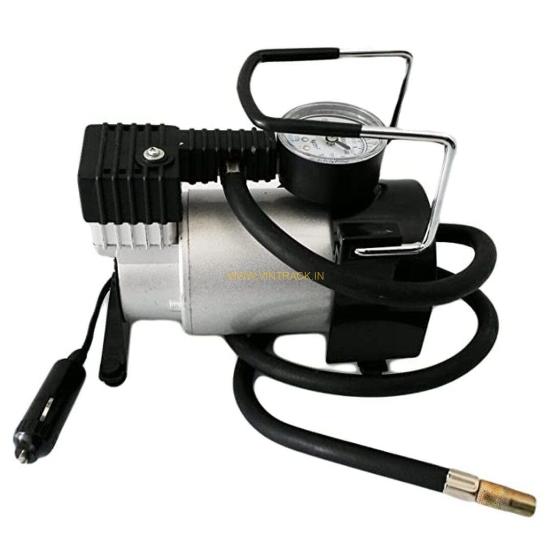 Heavy Duty 12V Electronic Car Tyre Inflator Pump – Copper Winding & Aluminium Body for Fast Inflation - Image 2