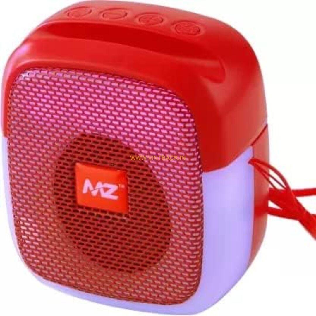 MZ Bluetooth Speaker Model 424 – 6 Hours Playtime, TWS Wireless Stereo, FM Radio, Portable Outdoor & Indoor Speaker