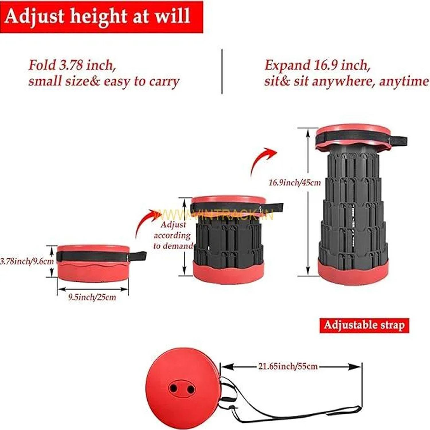 Premium Folding Stool | Portable, Lightweight & Durable | Ideal for Home, Camping, and Outdoor Use - Image 5