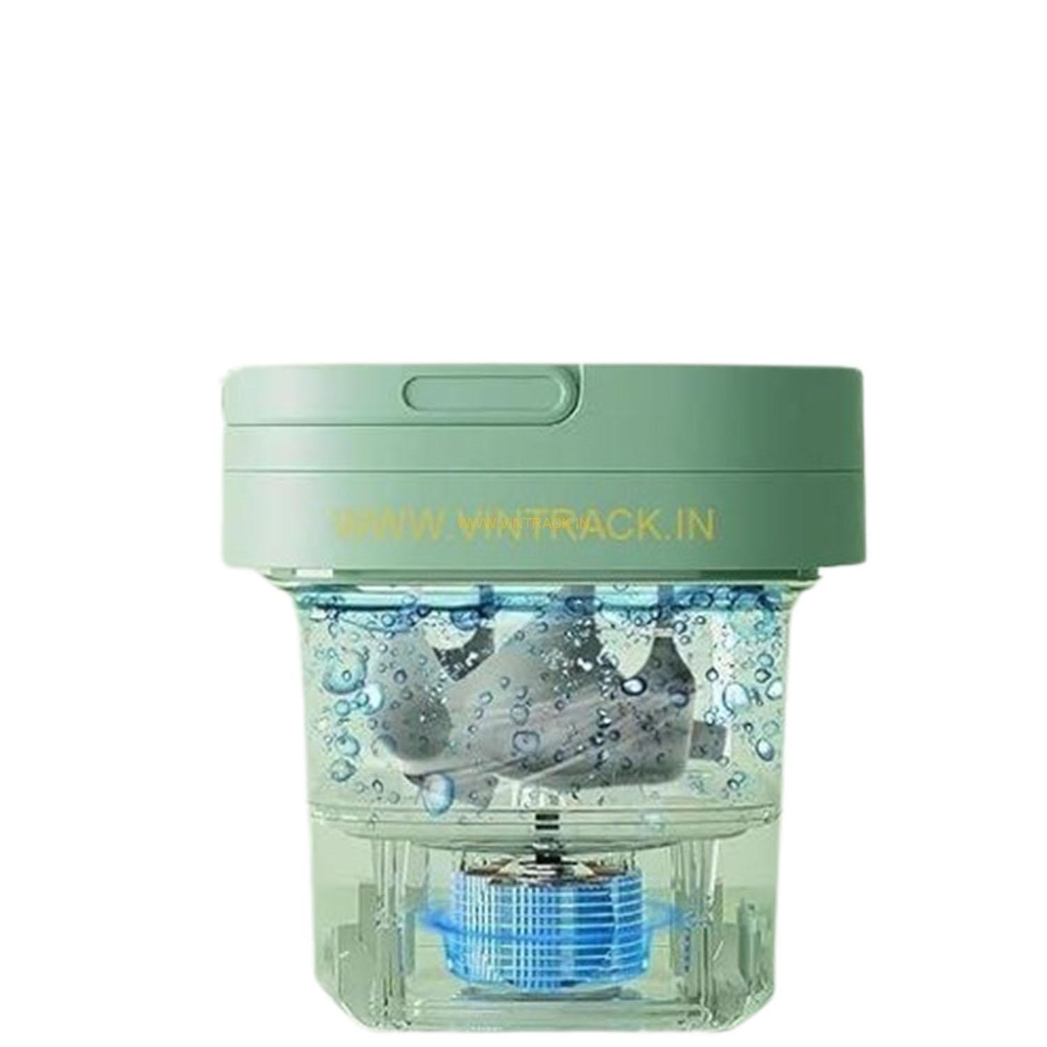 Folding Mini Washing Machine 9L with Dryer – Portable Deep Cleaning Washer for Underwear, Baby Clothes, Travel & Dorm Use