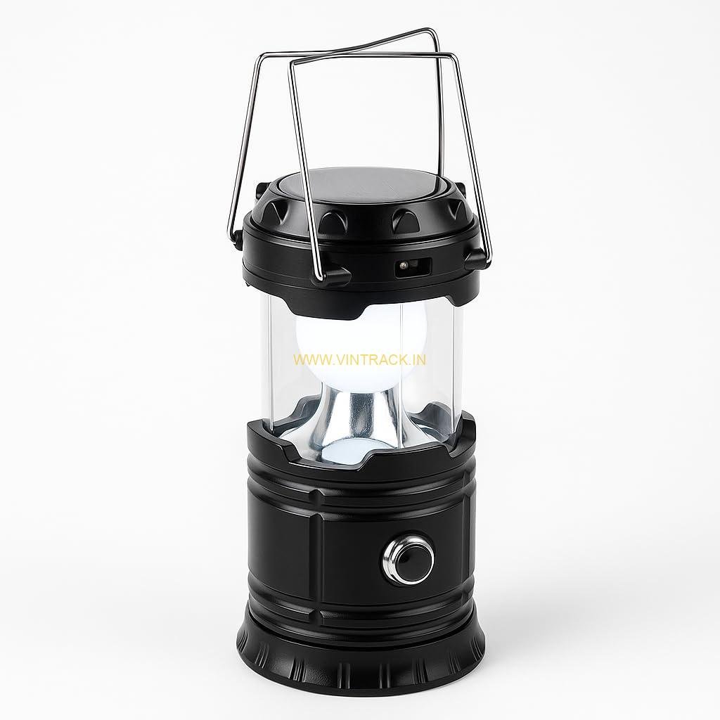 Solar Emergency Light Lantern with USB Mobile Charging | Portable LED Lantern for Camping, Outdoor, Home & Power Cuts - Image 5