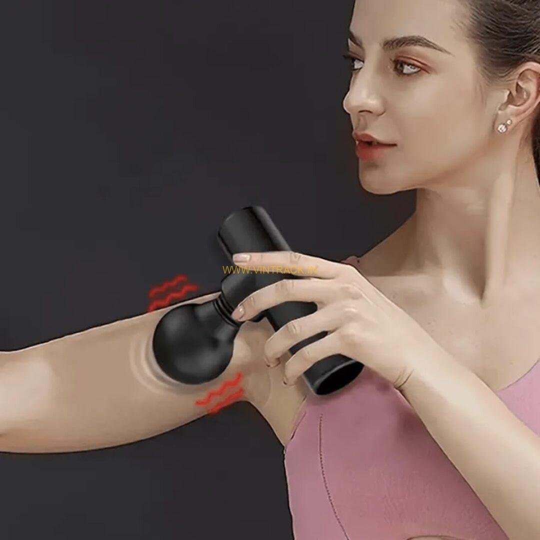 Mini Facial Deep Muscle Massager Gun – Portable Galvanic Facial Machine for Skin Rejuvenation & Relaxation - Image 6