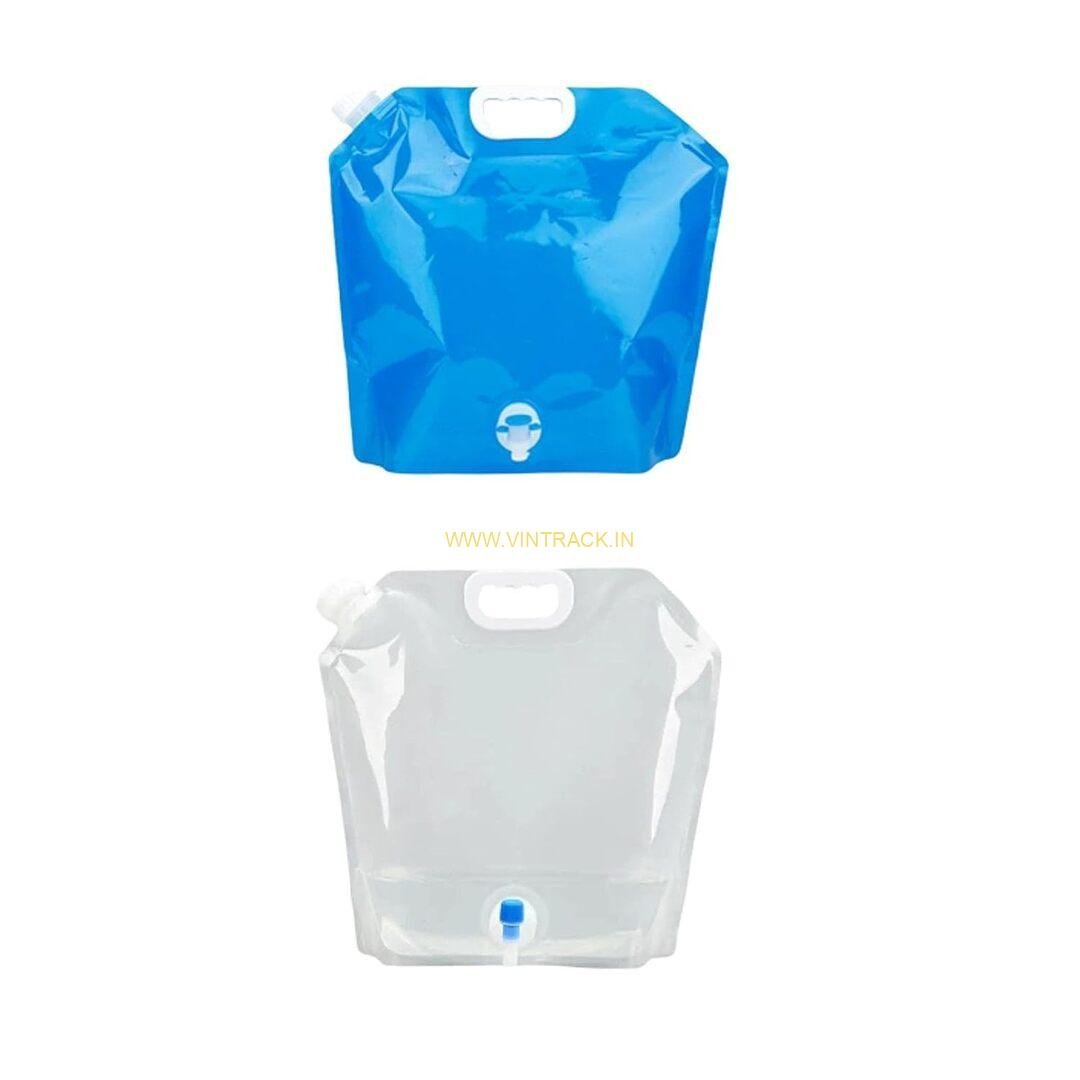 Foldable Portable Water Dispenser with Tap 10 Ltr – Large Capacity Outdoor Water Container for Camping, Hiking, Picnic & Travel - Image 2