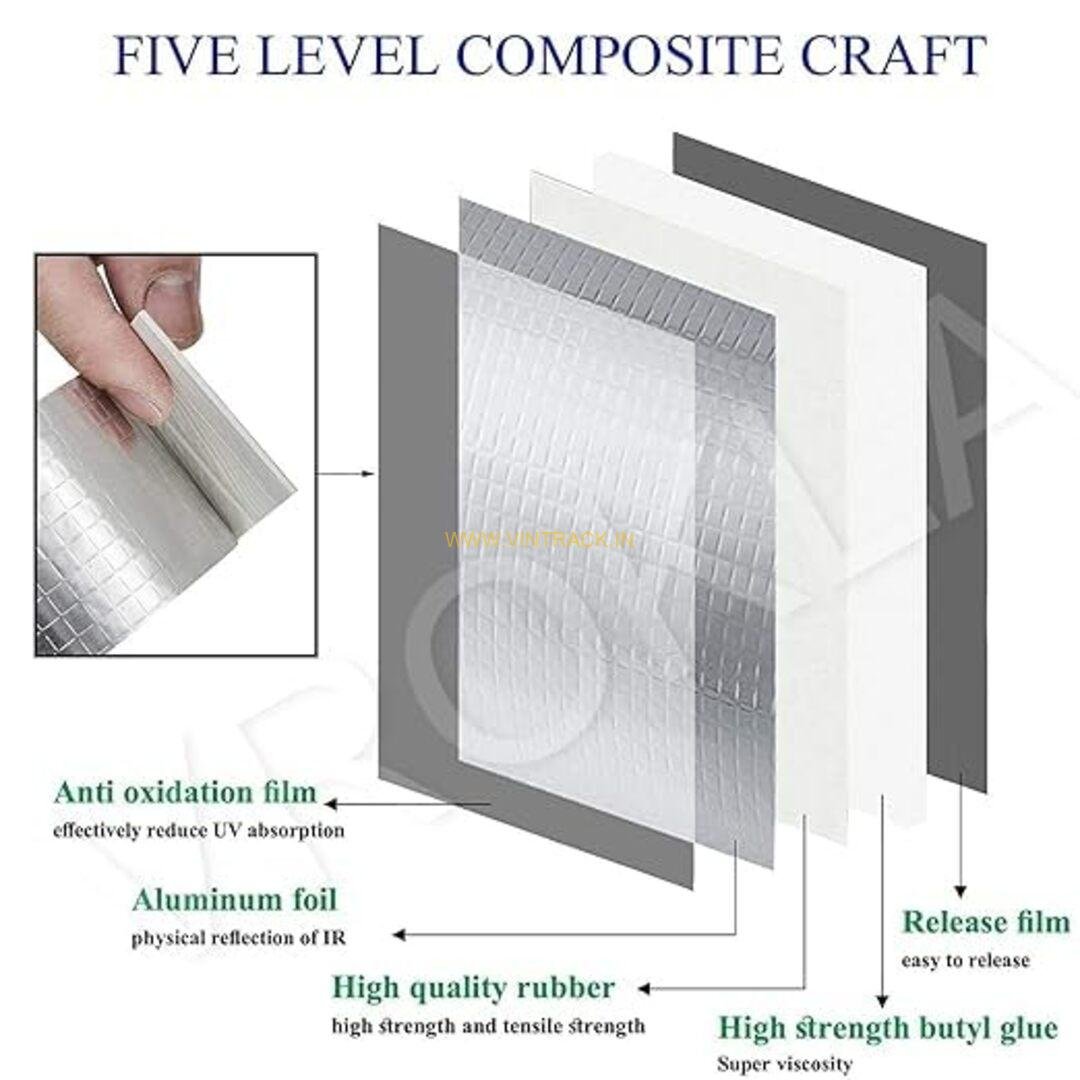 Leakage Repair Waterproof Tape | Strong Adhesive Sealant Tape for Pipes, Roofs, Plumbing & Emergency Repairs - Image 3