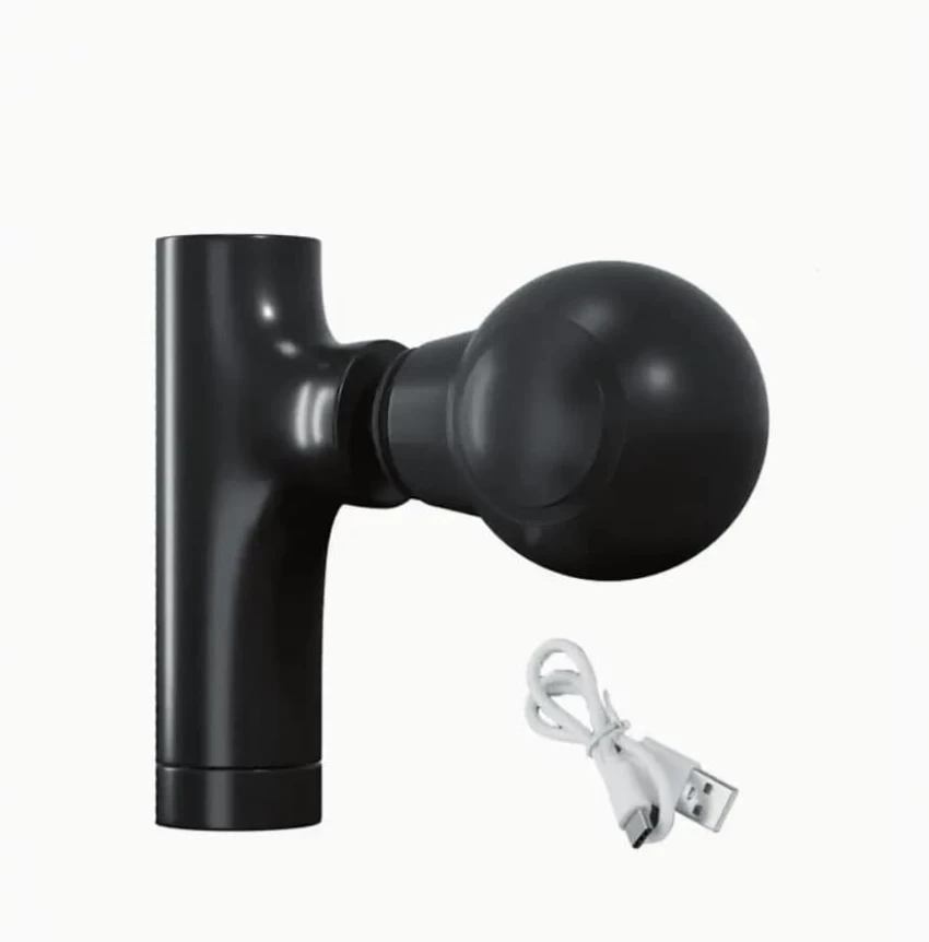 Mini Facial Deep Muscle Massager Gun – Portable Galvanic Facial Machine for Skin Rejuvenation & Relaxation