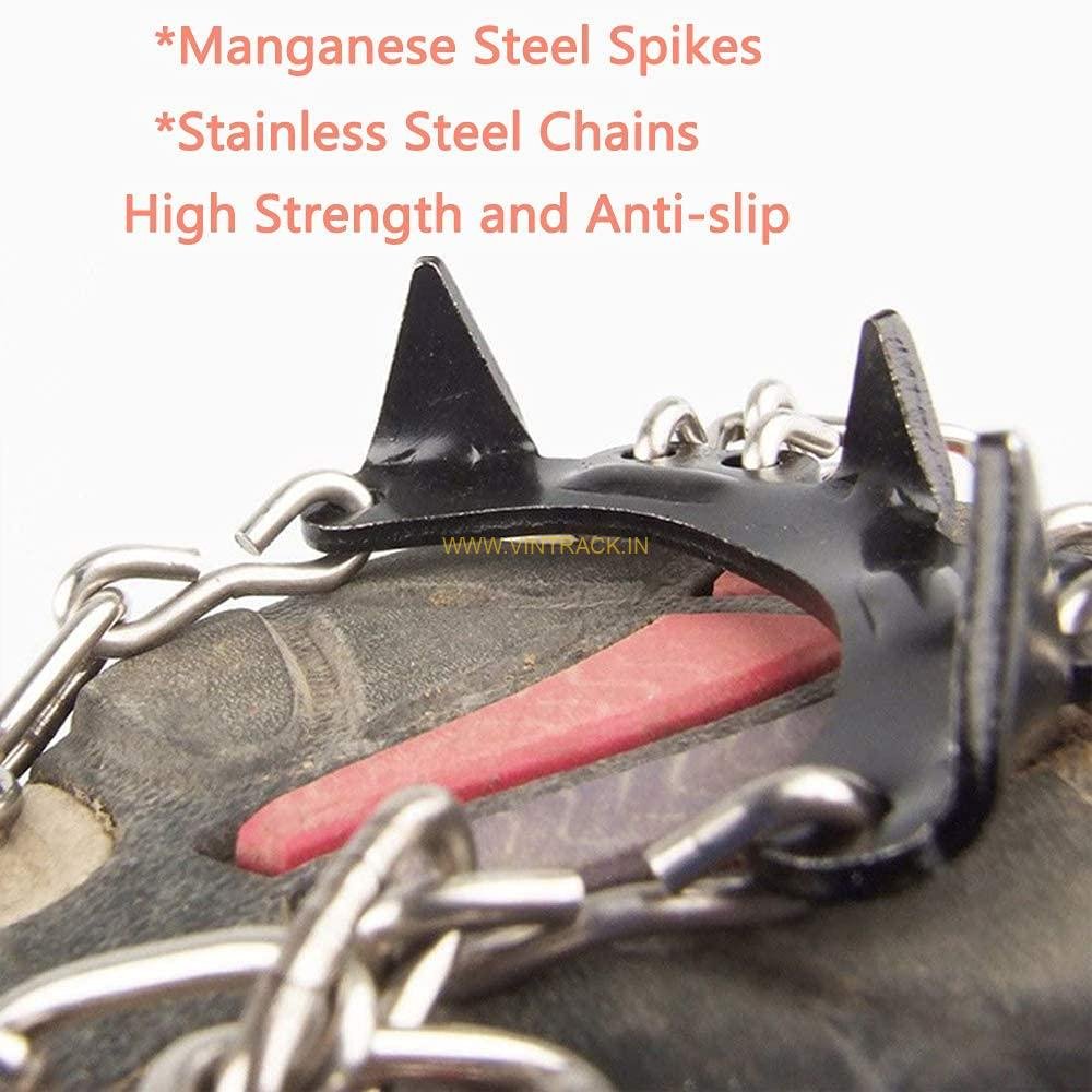 Crampons for Hiking & Trekking Boots – Anti-Slip Snow & Ice Traction Gear for Outdoor Adventure. - Image 4