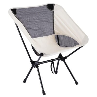 Camping Chair Foldable with Back & Arm Support – Portable Outdoor Folding Chair for Hiking, Trekking, Fishing & Picnic
