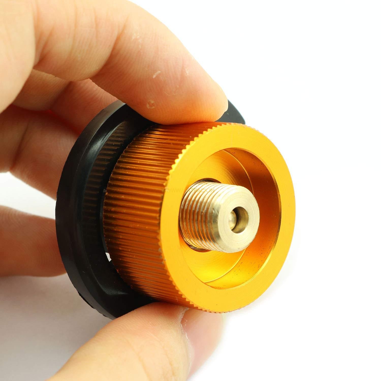 Outdoor Camping Hiking Stove Burner Adaptor | Split Type Furnace Converter Connector for Portable Gas Stoves - Image 3