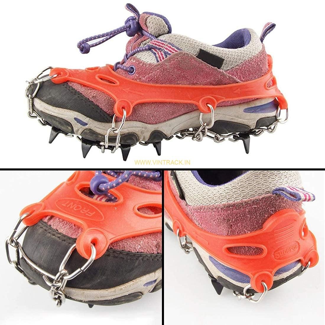 Crampons for Hiking & Trekking Boots – Anti-Slip Snow & Ice Traction Gear for Outdoor Adventure. - Image 3