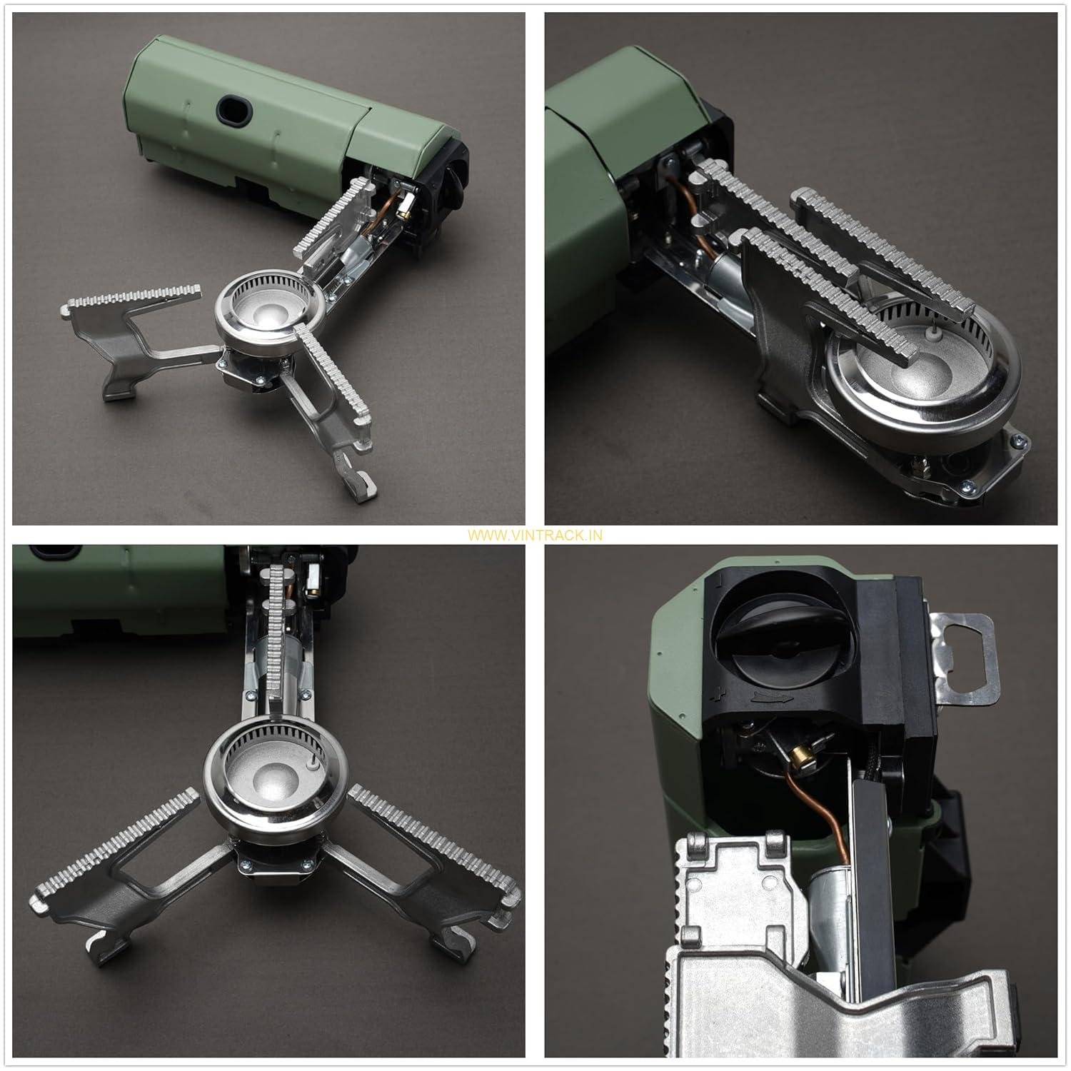 Foldable Camping Stove with Storage Bag – Portable Butane Gas Stove with Bottle Opener for Picnic, Backpacking, Hiking, Adventure & Home Travel - Image 4