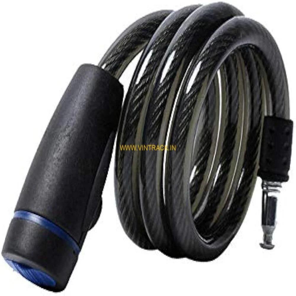 Black Cable Lock for Bicycle | Secure Riding Equipment & Bike Accessories for Cycling, MTB & Outdoor Use - Image 3
