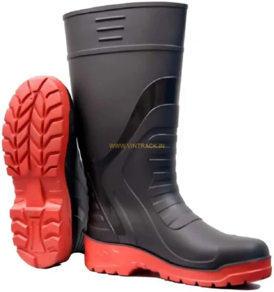 Metro-Safety 15 Inch Gumboot – Anti-Static, Anti-Slip, Double Density Sole with Fabric Lining