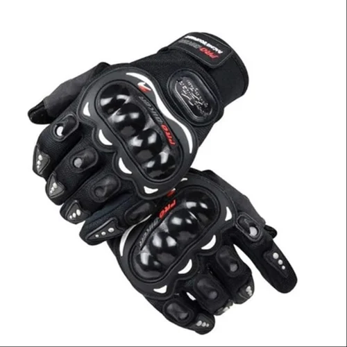 Touchscreen Leather Gloves for Bicycle & Motorbike – Racing, Power sports & Riding Gloves for Men & Women