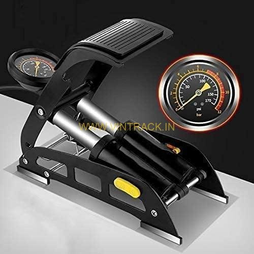 "Foot Air Pump Compressor for Car, Bike, Motorcycle & Bicycle - Portable Tire Inflator for Auto & Bike Maintenance" - Image 4