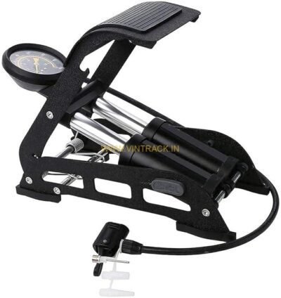 "Foot Air Pump Compressor for Car, Bike, Motorcycle & Bicycle - Portable Tire Inflator for Auto & Bike Maintenance"