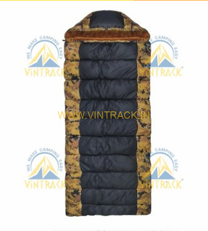 6-Layer Double-Decker Sleeping Bag – Ultra-Warm, Waterproof, and Comfortable for Camping & Outdoor Adventures
