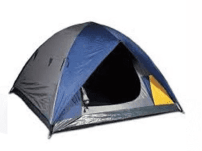 Dome Tent for 4 Men – Double Layer Waterproof Camping Tent (200x200 cm) for Trekking, Hiking & Outdoor Adventure