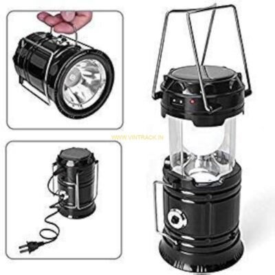 Solar Emergency Light Lantern with USB Mobile Charging | Portable LED Lantern for Camping, Outdoor, Home & Power Cuts