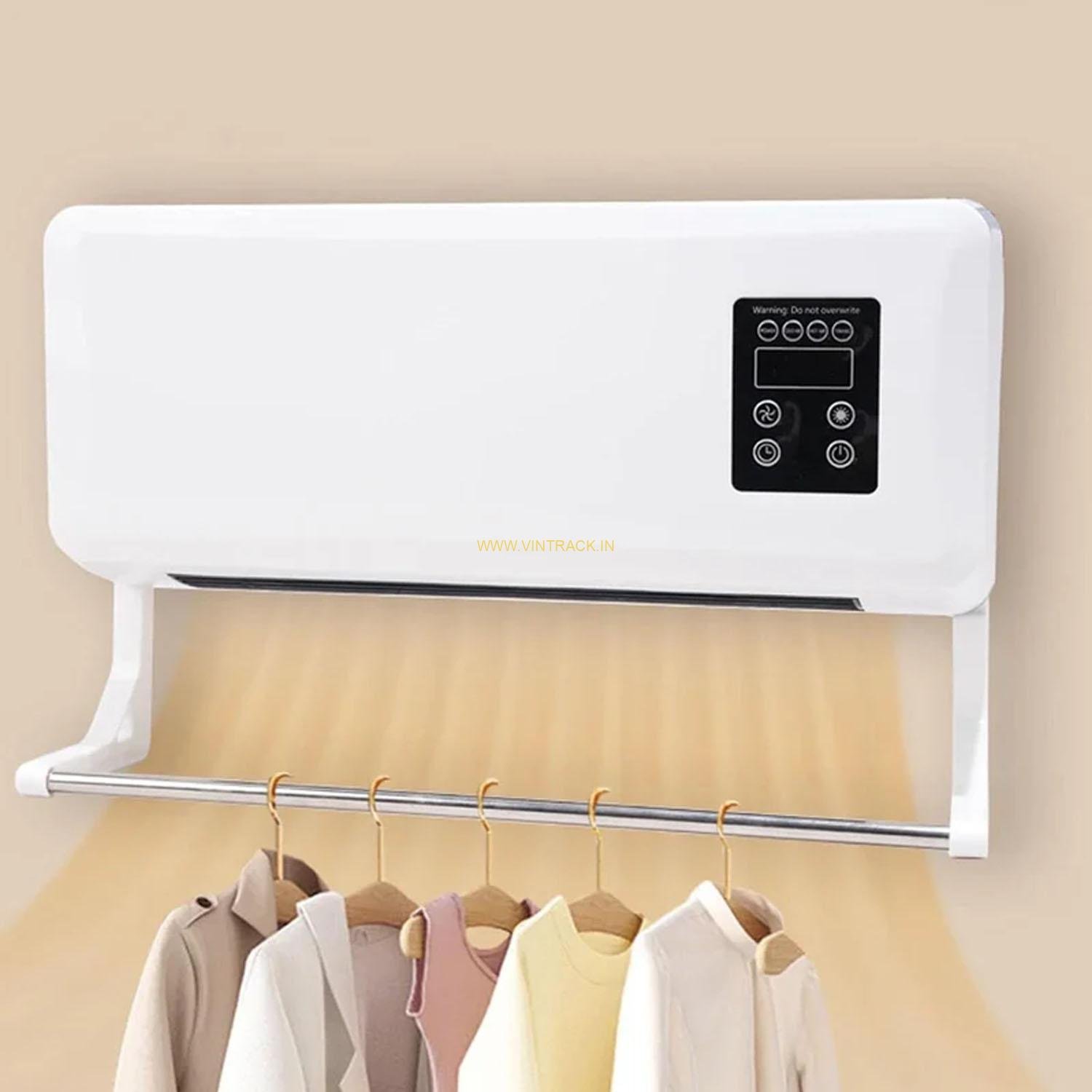 Compact Dual‑Mode Mini Wall‑Mounted Air Conditioner – Cooling & Heating Fan with Digital Display & Remote Control - Image 4