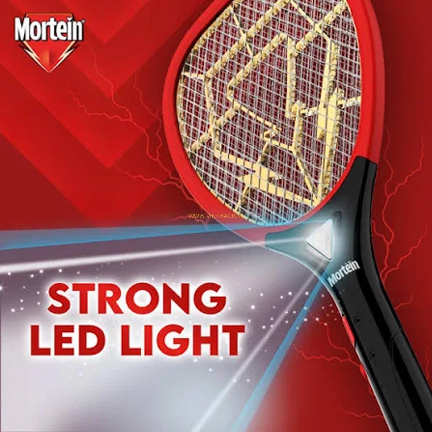 Electric Mosquito Racket Bat – Rechargeable Insect Killer with Powerful Mesh & LED Light | Safe & Portable Fly Swatter for Home & Outdoor Use - Image 3
