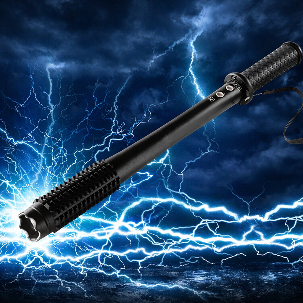 Current Torch Rechargeable Stun Gun Flashlight 18,000V – Ultra-Bright LED Torch 2-in-1 Personal Defense with Safety Switch - Image 2