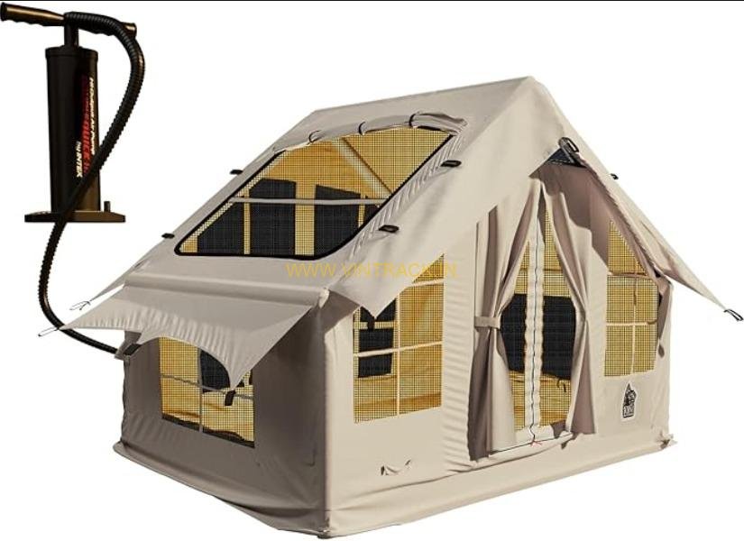 Portable Tent Air Inflator Pump – Quick & Easy Air Pump for Camping Tents, Mattresses & Outdoor Gear