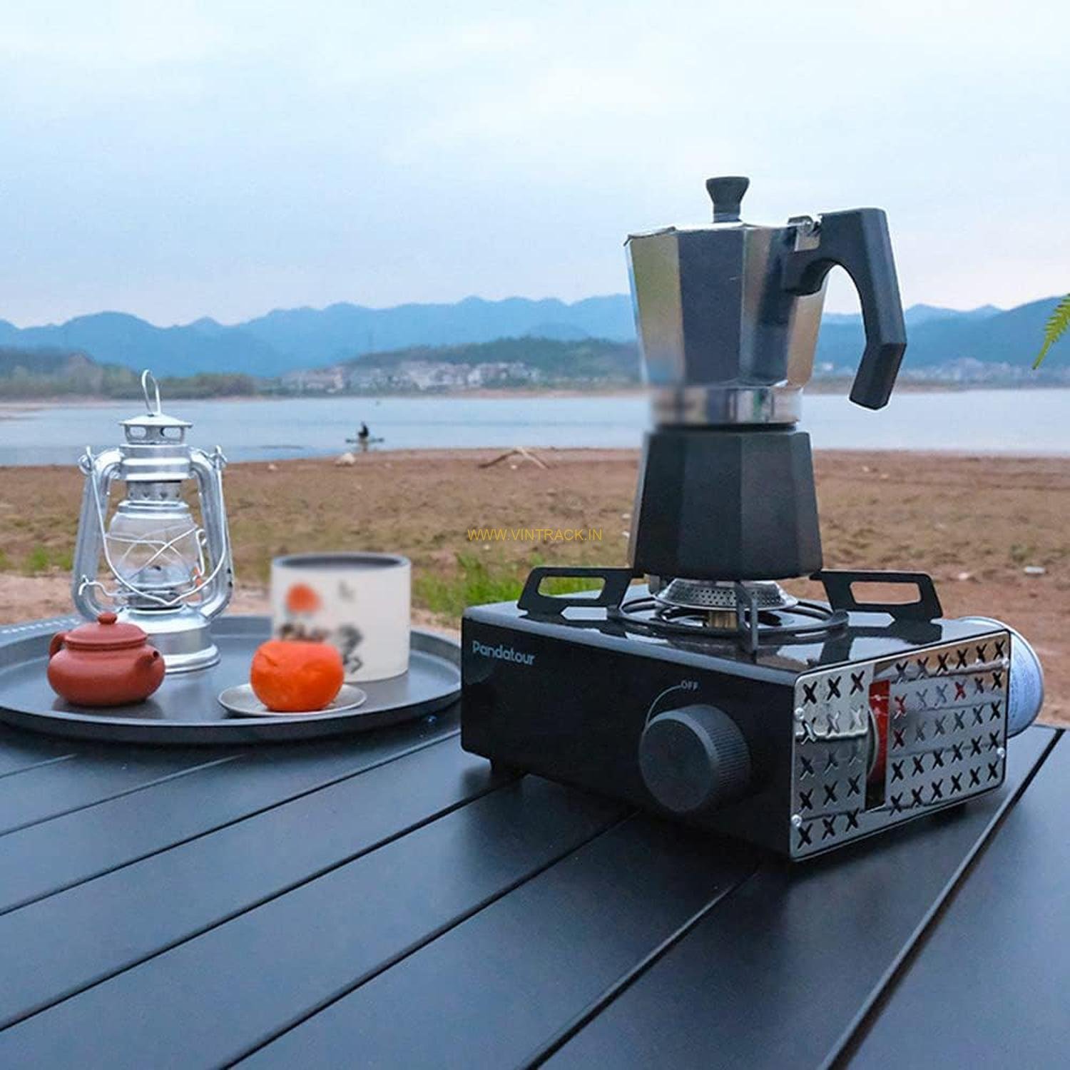 Portable Outdoor Gas Stove – Single Burner Butane Camping Stove with Strong Flame Power, Lightweight & Easy to Carry for Cooking, Picnic & Travel - Image 3