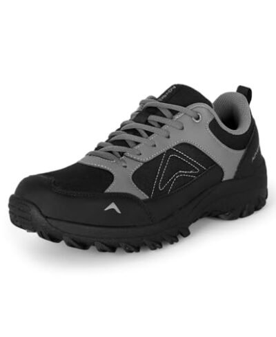 Buy ADVENTRA NWP Men's Low Ankle Hiking Shoes EH 500 – Lightweight Outdoor Trekking Shoes with Durable Grip & Cushioned Comfort Multicolor
