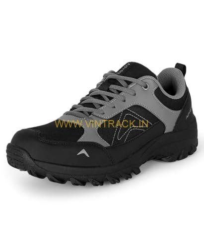 Buy ADVENTRA NWP Men's Low Ankle Hiking Shoes EH 500 – Lightweight Outdoor Trekking Shoes with Durable Grip & Cushioned Comfort Multicolor