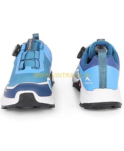 Buy ADVENTRA Edge Low Ankle Trekking Shoes, Waterproof Hiking Shoes for Men, Mid-Top Style with Ultra Grip, Multicolor - Image 6