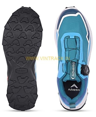 Buy ADVENTRA Edge Low Ankle Trekking Shoes, Waterproof Hiking Shoes for Men, Mid-Top Style with Ultra Grip, Multicolor - Image 4